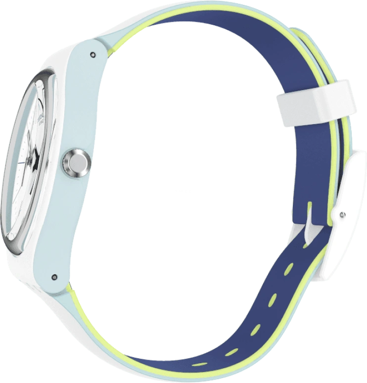 Swatch,Originals 41mm,41mm,Plastic,White,SUOS404