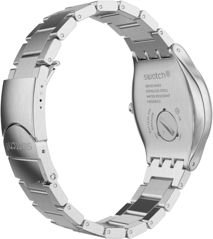 Swatch,IRONY 42.70mm,42.70mm,Stainless Steel,Black,YWS439G