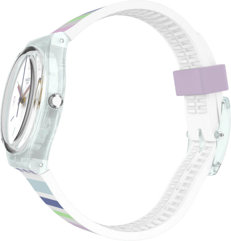 Swatch,Originals 34mm,34mm,Plastic,White,Open,GL702