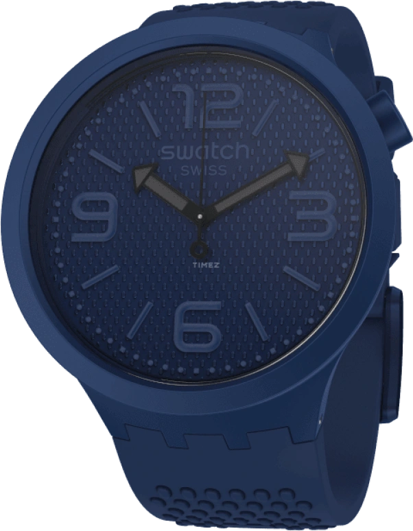 Swatch,THE BOLD 47mm,47mm,Plastic,Black,SO27N100