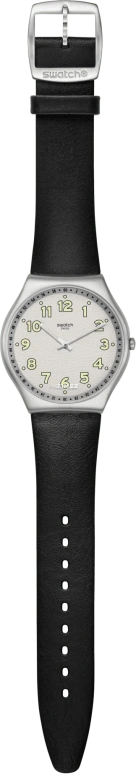 Swatch,Other 42mm,42mm,Stainless Steel,White,Quartz,Sapphire,Crystal Glass,Round,SS07S134