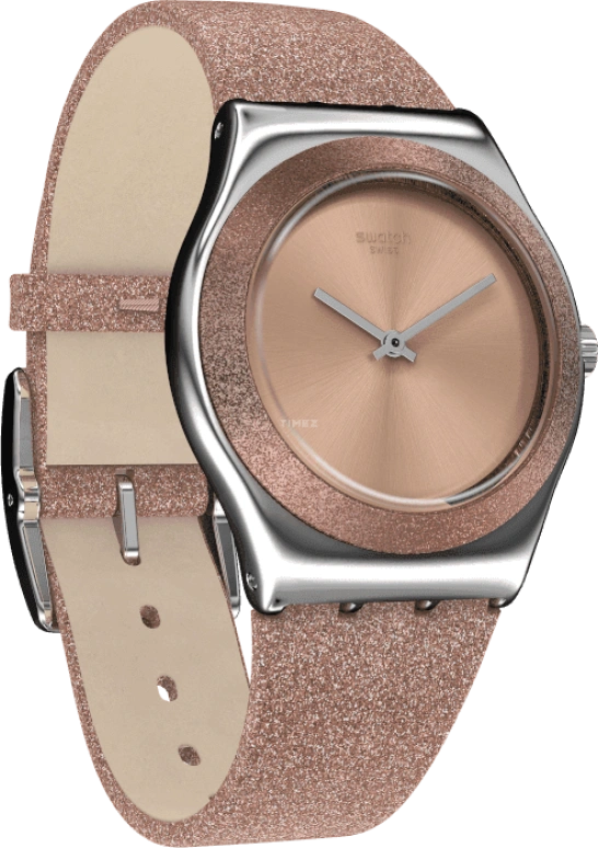 Swatch,IRONY 33x38mm,33x38mm,Coffee,Brown,YLS220