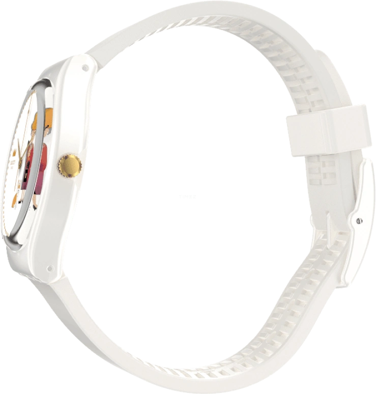 Swatch,Other 34mm,34mm,Plastic,White,Sapphire,Crystal Glass,GZ711