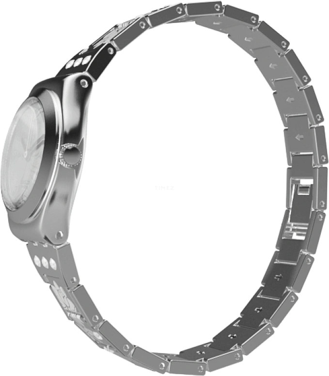 Swatch,IRONY 25mm,25mm,Stainless Steel,Blue,YSS222G