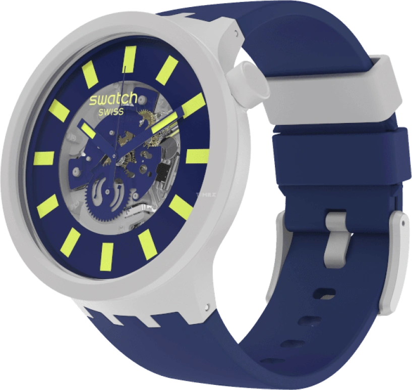 Swatch,THE BOLD 47mm,47mm,Bioceramic,Ceramic,SB03M103