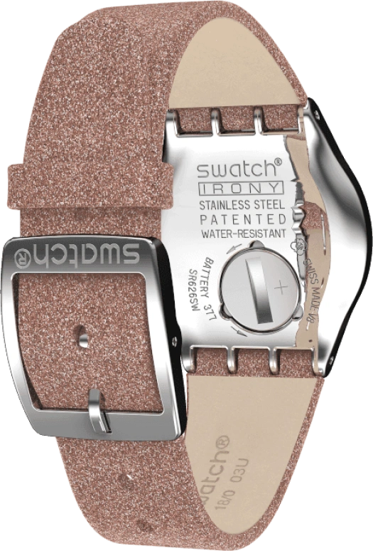 Swatch,IRONY 33x38mm,33x38mm,Coffee,Brown,YLS220