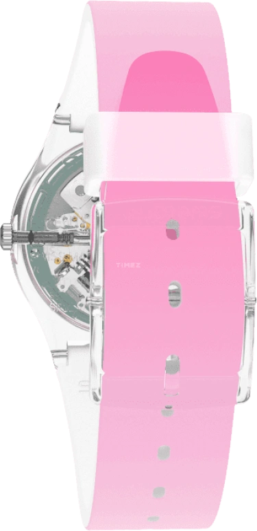 Swatch,Originals 34mm,34mm,Plastic,Pink,Sapphire,Crystal Glass,GE719