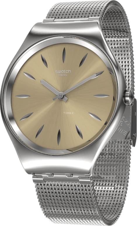 Swatch,SKIN 38mm,38mm,Sapphire,Crystal Glass,SYXS133M