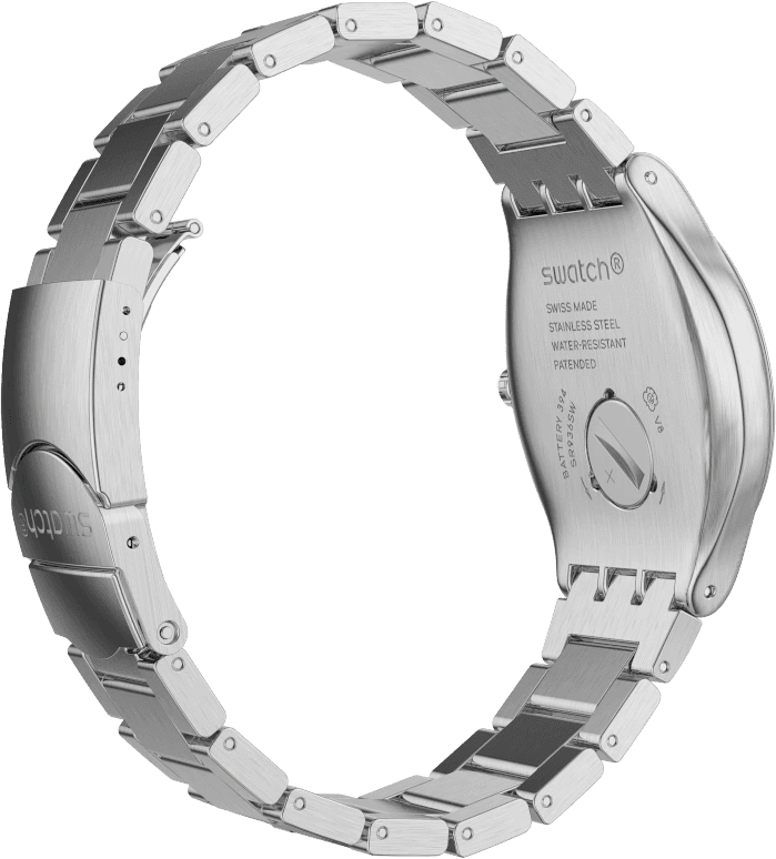 Swatch,IRONY 42.70mm,42.70mm,Stainless Steel,Black,YWS439G