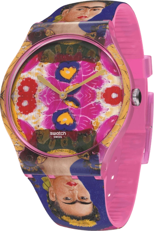 Swatch,Originals 41mm,41mm,Plastic,Multi-Color,Quartz,Sapphire,Crystal Glass,Round,SUOZ341