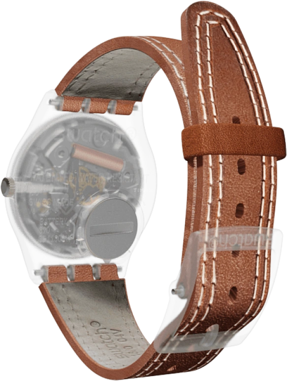Swatch,Originals 34mm,34mm,Plastic,Blue,GE709