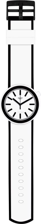 Swatch,Originals 45mm,45mm,Plastic,White,Quartz,Round,PNW100