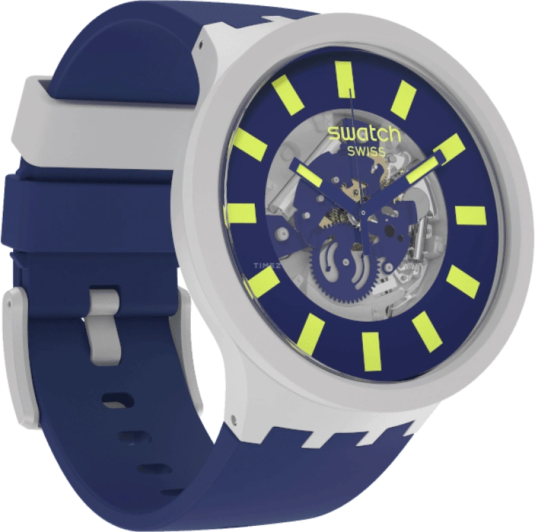 Swatch,THE BOLD 47mm,47mm,Bioceramic,Ceramic,SB03M103