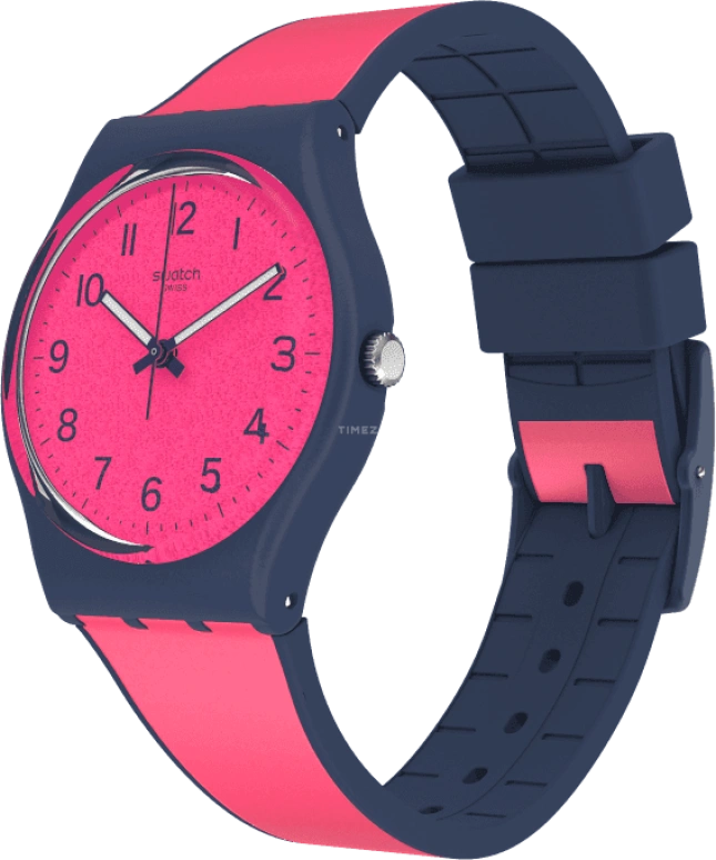 Swatch,Originals 34mm,34mm,Plastic,Pink,GN264