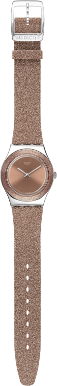 Swatch,IRONY 33x38mm,33x38mm,Coffee,Brown,YLS220