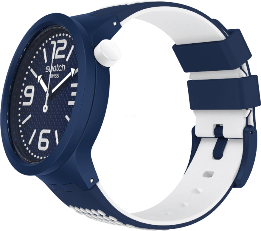 Swatch,THE BOLD 47mm,47mm,Plastic,Black,SO27N101
