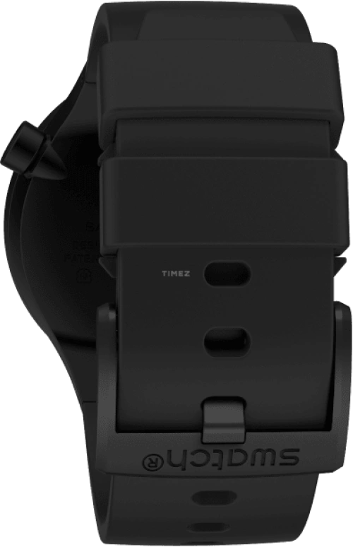 Swatch,THE BOLD 47mm,47mm,Plastic,Black,SO27Z107