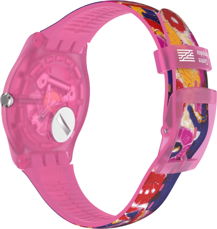 Swatch,Originals 41mm,41mm,Plastic,Multi-Color,Quartz,Sapphire,Crystal Glass,Round,SUOZ341