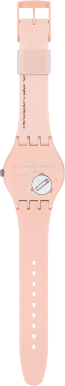 Swatch,Originals 41mm,41mm,Plastic,Orange,Black,Quartz,Round,Transparent,SUOZ362