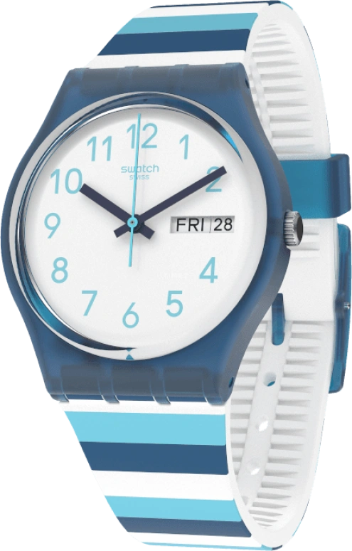 Swatch,Originals 34mm,34mm,White,Open,GN728