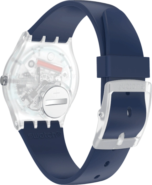 Swatch,Originals 34mm,34mm,Blue,Open,GE725