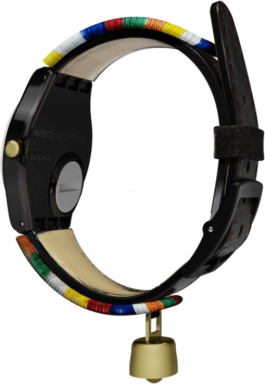 Swatch,Originals 34mm,34mm,Plastic,Black,GB285