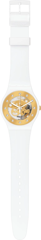 Swatch,Originals 41mm,41mm,Plastic,Yellow,SUOZ148