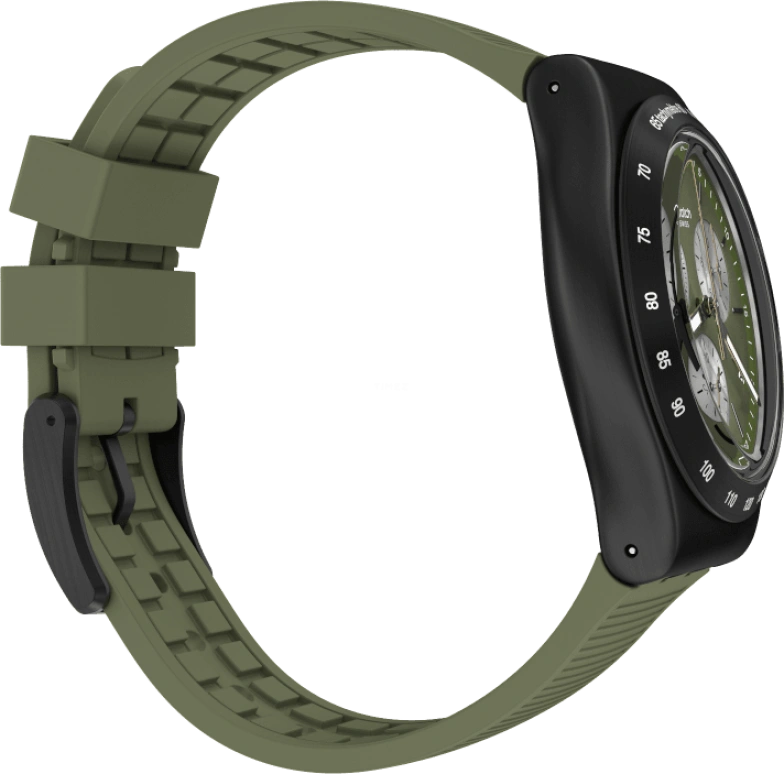 Swatch,IRONY 43x49mm,43x49mm,Green,YVB411