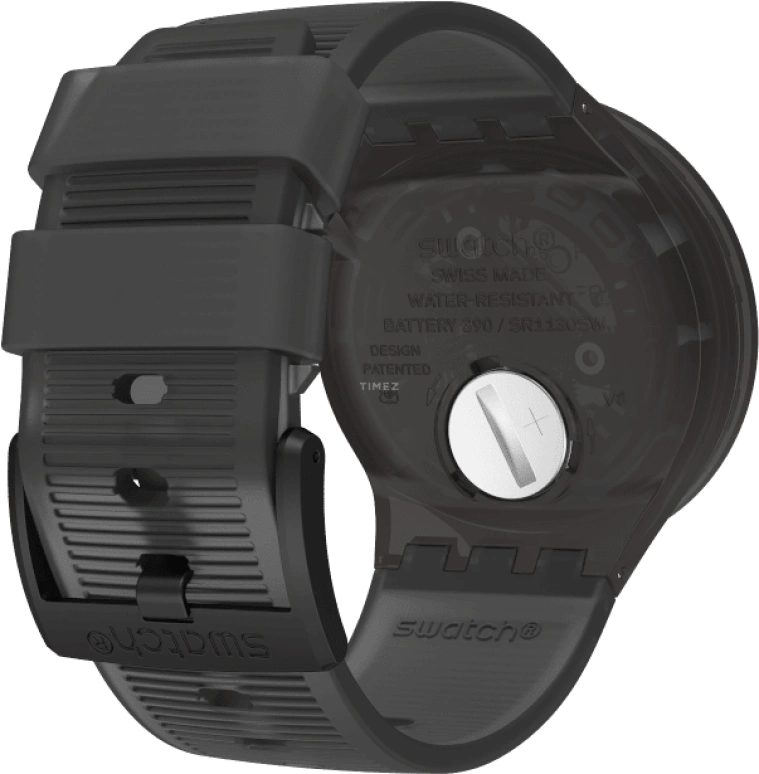 Swatch,Originals 47mm,47mm,Plastic,Sapphire,Crystal Glass,Closed,SO27B121
