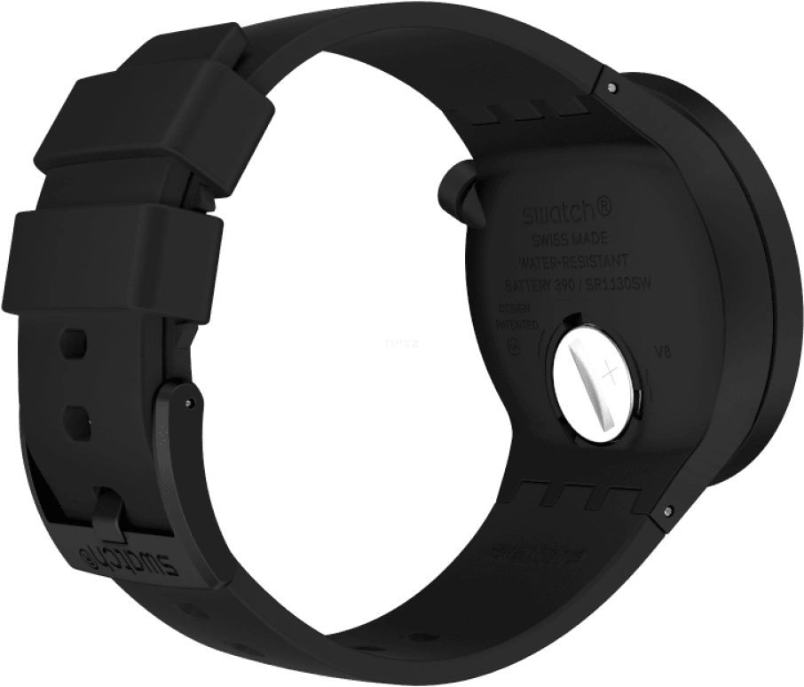 Swatch,THE BOLD 47mm,47mm,Plastic,Black,SO27Z107