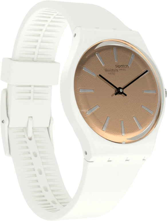 Swatch,Originals 34mm,34mm,Plastic,Gold,GW209