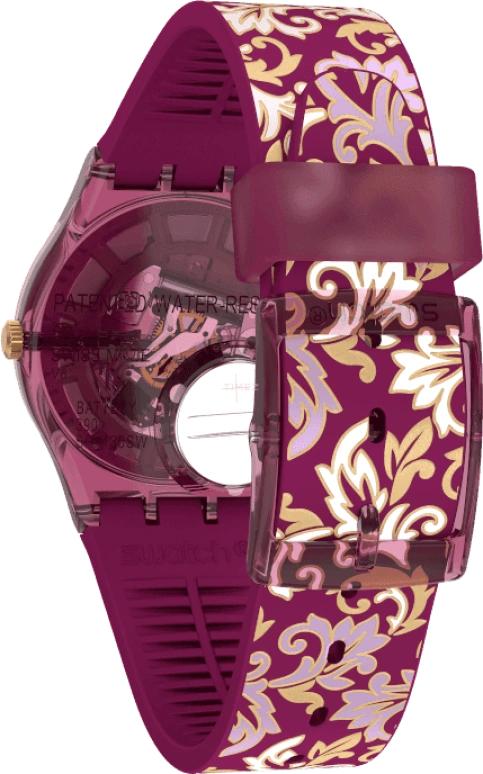 Swatch,Special Edition 34mm,34mm,Purple Red,Red,GR179