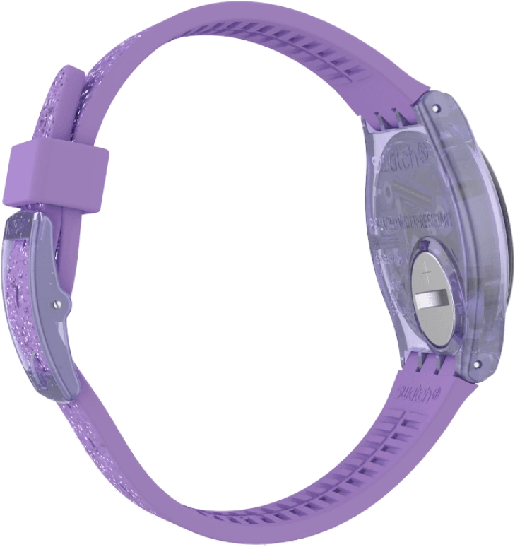 Swatch,Originals 34mm,34mm,Plastic,Silver,Open,GV400
