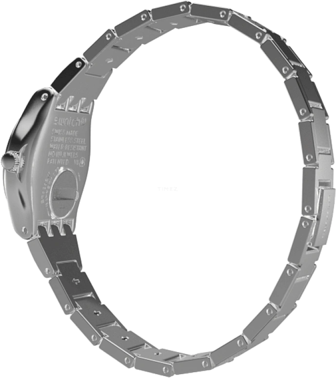 Swatch,IRONY 25mm,25mm,Stainless Steel,Blue,YSS222G
