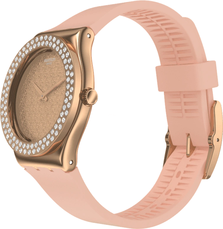 Swatch,IRONY 33x38mm,33x38mm,Pink,YLG140