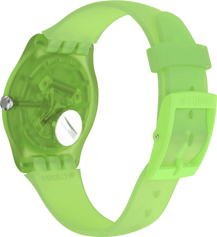 Swatch,Originals 41x47.40mm,41x47.40mm,Plastic,Green,SUOG118