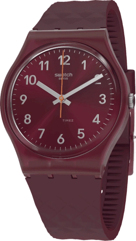 Swatch,Originals 34x39.20mm,34x39.20mm,Plastic,Red,GR184