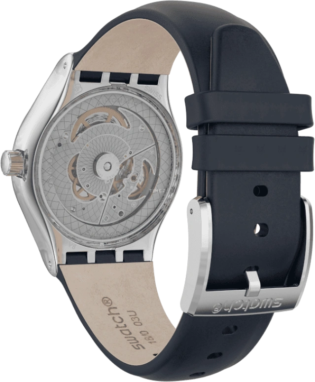 Swatch,IRONY 42mm,42mm,Stainless Steel,Open,YIS420