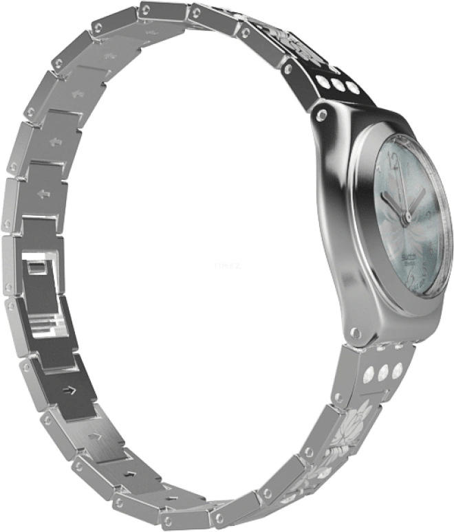 Swatch,IRONY 25mm,25mm,Stainless Steel,Blue,YSS222G