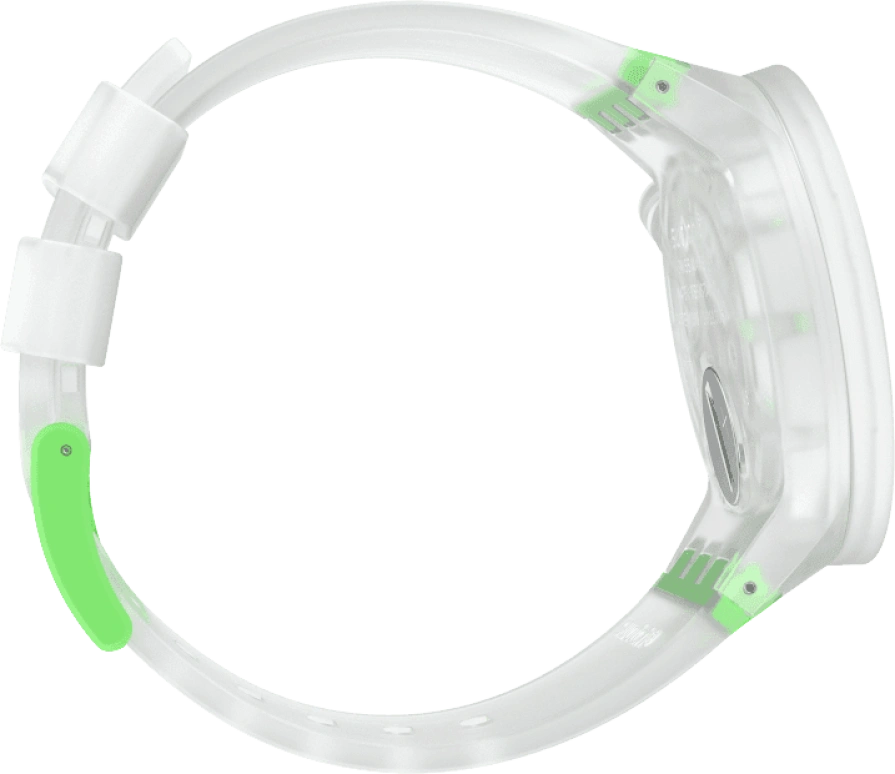 Swatch,THE BOLD 47mm,47mm,Plastic,White,SO27E104