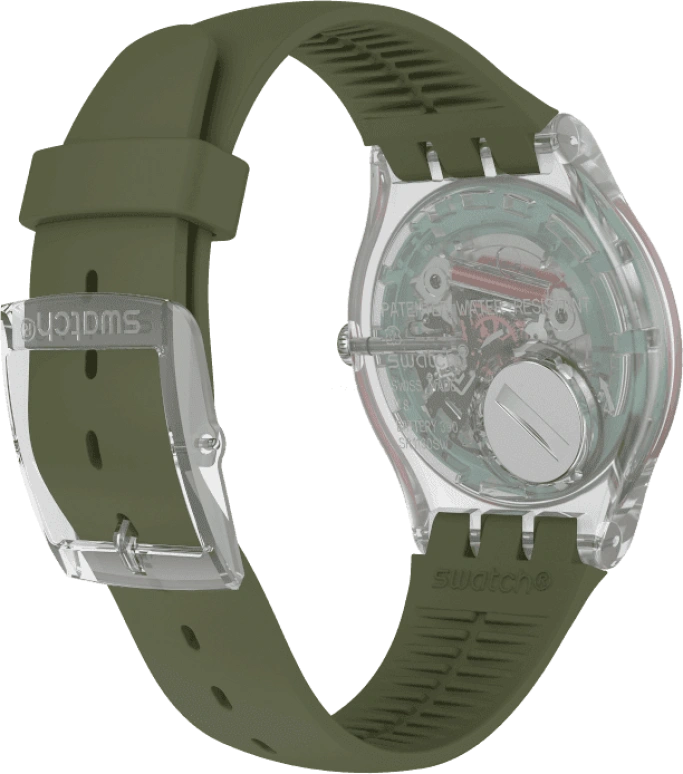 Swatch,Originals 41mm,41mm,Plastic,Pink,Quartz,Sapphire,Crystal Glass,Round,SUOK714