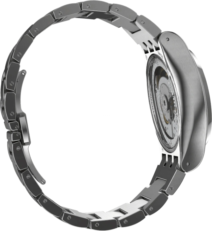 Swatch,IRONY 42mm,42mm,Stainless Steel,Black,Sapphire,Crystal Glass,Open,SY23S406G