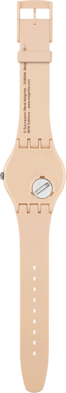 Swatch,Originals 41mm,41mm,Bio-sourced,Cream,Quartz,Round,Light,Cream,SO29Z124