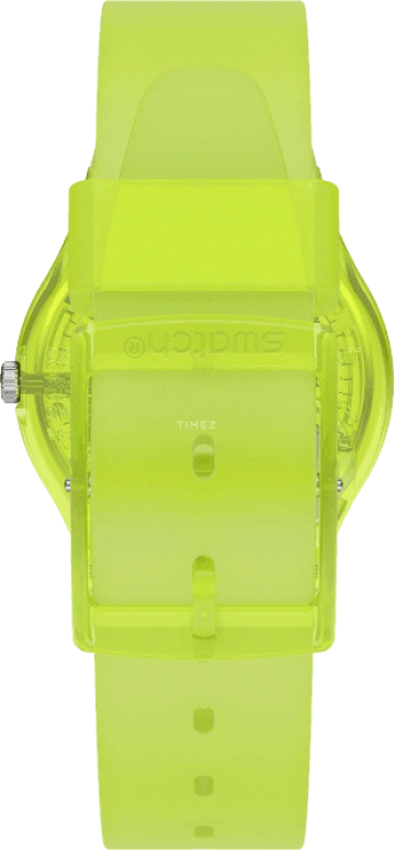 Swatch,Originals 34mm,34mm,Plastic,Green,GG227