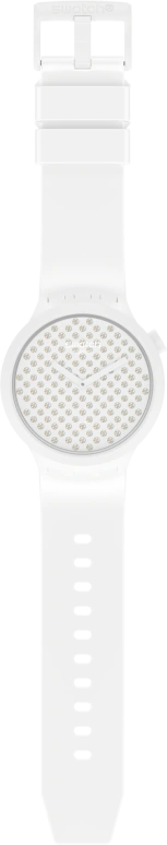 Swatch,THE BOLD 47mm,47mm,Plastic,White,SO27Z106