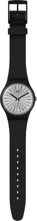 Swatch,Originals 41mm,41mm,Plastic,Grey,Quartz,Sapphire,Crystal Glass,Round,SUOB172