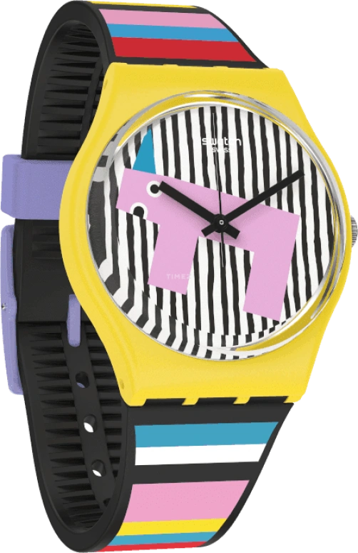 Swatch,Originals 34mm,34mm,Plastic,Closed,GZ341