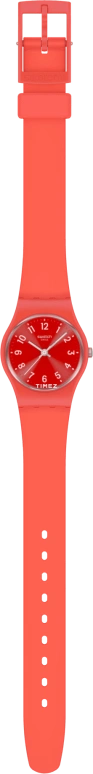 Swatch,Originals 25mm,25mm,Plastic,Orange,Quartz,Sapphire,Crystal Glass,Tonneau,LP165