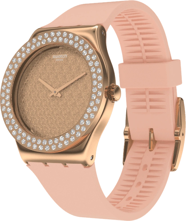Swatch,IRONY 33x38mm,33x38mm,Pink,YLG140