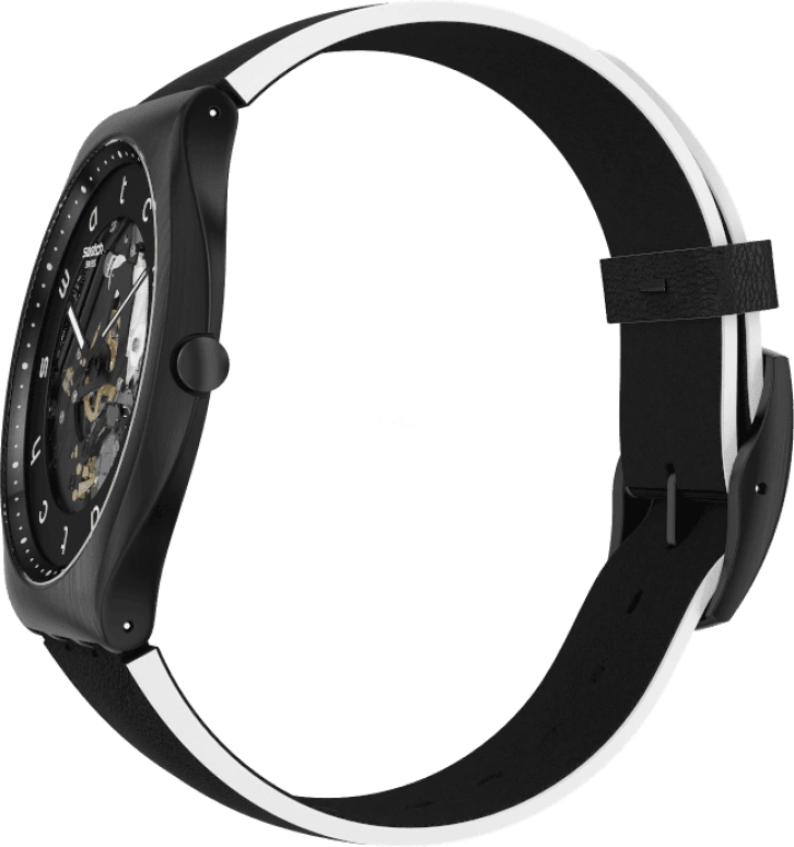 Swatch,SKIN ,Black,SS07B101